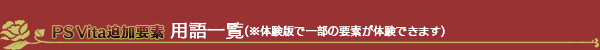 用語一覧